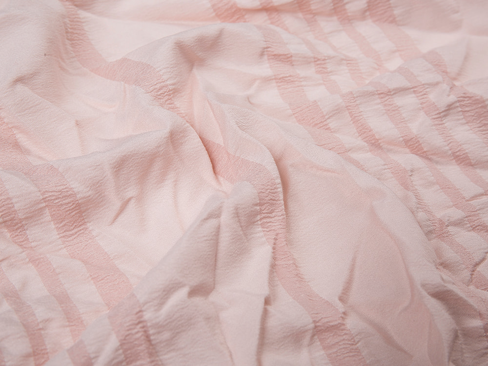 Polyester boble chiffon stoff